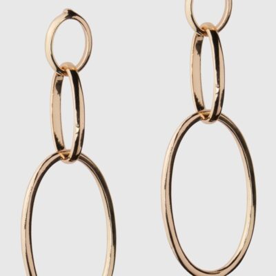 Women Alieva  | Vivienne Convertible Link Earrings (Gold)