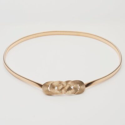 Women Alieva  | Sheila Knot Belt (Gold)